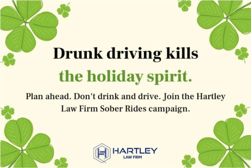 Hartley Law Firm Providing Free Uber, Lyft, and Cab Rides in Dallas, TX, During St. Patrick's Day Weekend