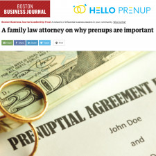 HelloPrenup and Boston Business Journal