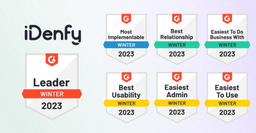iDenfy Featured in G2’s Winter Report as the Leading Identity Verification Software