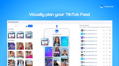 Vista Social's TikTok Content Planner