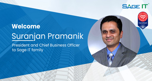 Sage IT Appoints Suranjan Pramanik as President & Chief Business Officer