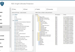 Easily Edit Files Permissions with RDS-Knight Ultimate