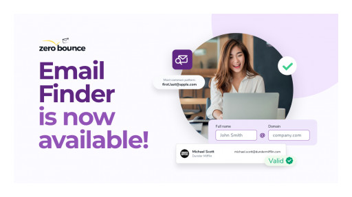 ZeroBounce Launches Email Finder to Help Professionals Boost Email Outreach Efforts