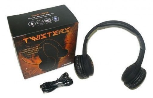 Introducing Twisters Wireless Bluetooth Headphones That Twist in Speakers