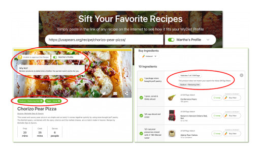 Sifter.shop Launches RecipeSifter™