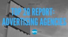 Top 20 Advertising Agencies from Agency Spotter January 2018 Report