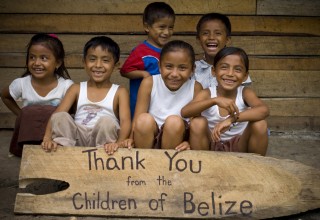 Thank You from the children of Belize iServants 