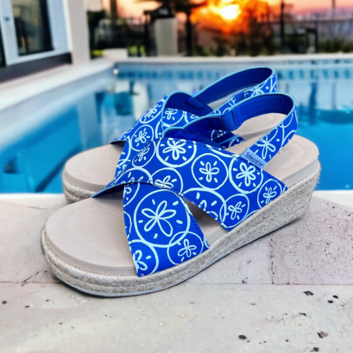 Tidewater Sandals Expanding With Comfort Wedge and Slide Line