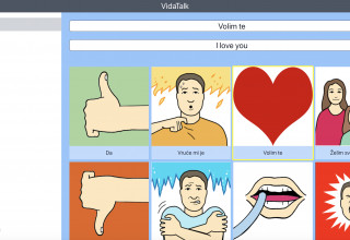 VidaTalk Home Page: I love you.