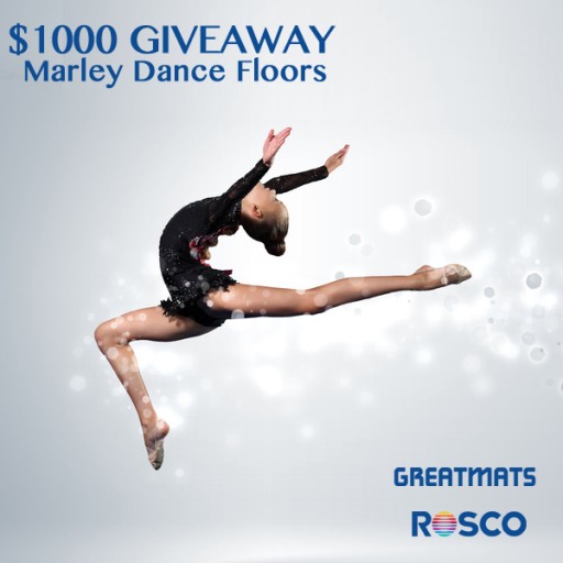 Greatmats Giving Away Rosco Marley Dance Flooring