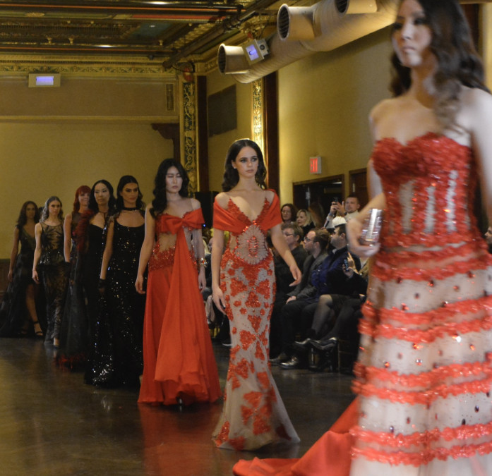 Here's A Glimpse of Albanian Designer Geraldina's Couture Fall/Winter 2023 Collection
