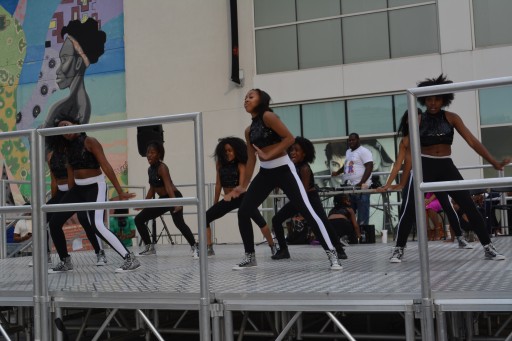 Something Untouchable Dance Company LLC Performs At The Sharpton Entertainment LLC "Put On For Peace" Event