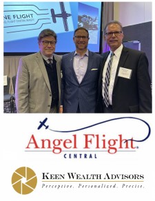 Keen Wealth Advisors Supports Angel Flight Central's Annual Benefit Gala as Lead Sponsor