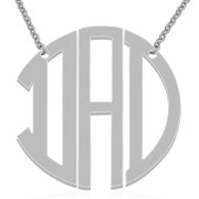 Fashionistas Iconic Pick Of The Month Monogram Initials Necklace