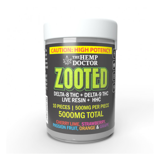 The Hemp Doctor Wholesale Announces New Zooted Gummies