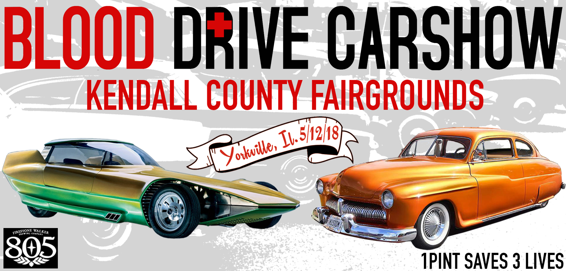 Blood Drive Carshow Comes to Yorkville, IL, Kendall County Fairgrounds ...