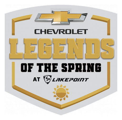 LakePoint Sports Hosts Chevrolet 'Legends of the Spring,' Champions Weekend April 29 - May 1