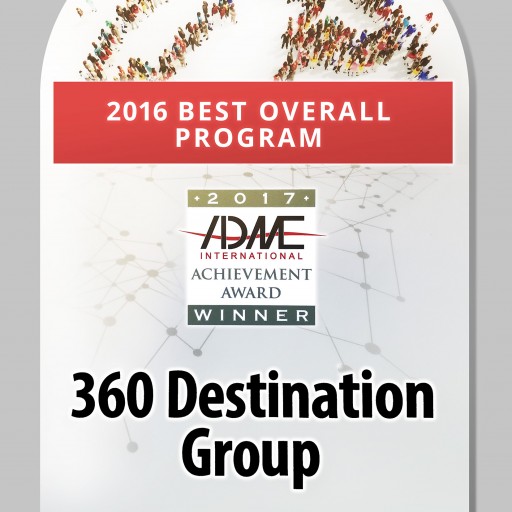 360 Destination Group Florida Wins ADMEI's Best Overall Program Award at Annual Conference in Barcelona, Spain