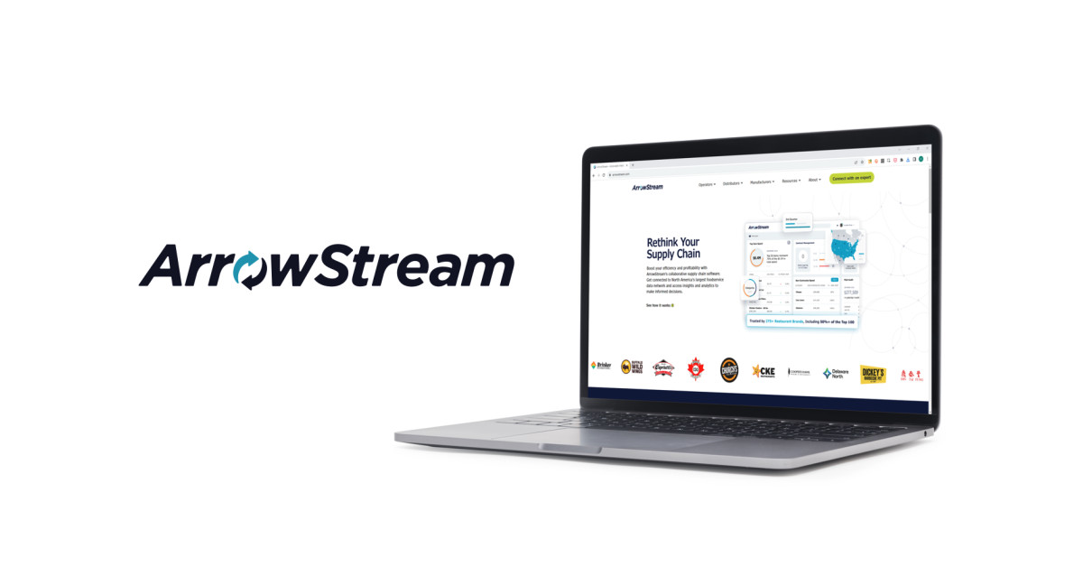 ArrowStream Unveils New site Showcasing Enhanced Supply Chain