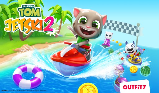 Outfit7 Celebrates 8 Billion Downloads of Its Mobile Games With the Launch of 'Talking Tom Jetski 2'