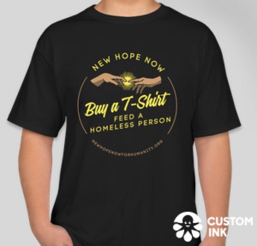 T-Shirt Fundraiser August 7 for 'New Hope Now: Have a Heart'