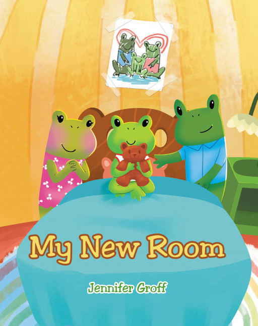 Jennifer Groff’s New Book ‘My New Room’ is the story of a sweet little frog who has to adjust to a brand-new room in a new house after her parents separate