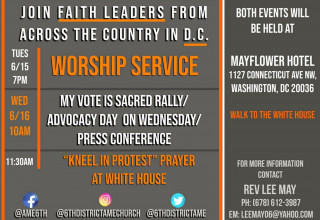 Faith Leader DC Rally