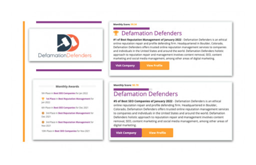 Defamation Defenders Ranks as Top Reputation Management Company by FindBestSEO