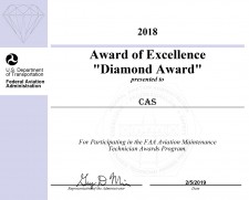 Diamond Award of Excellence 2018