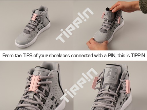 TIPPIN - A Simple & Attractive One-Touch Magnetic Solution for Shoelaces