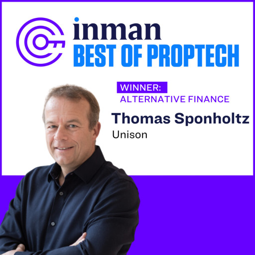 Unison CEO Thomas Sponholtz Announced as One of Inman’s '2023 Best of Proptech'