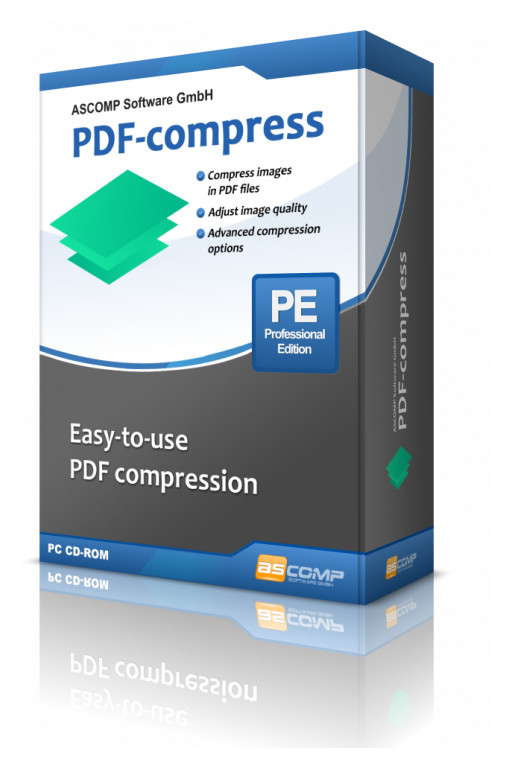 Sometimes Less is More - ASCOMP Releases Windows Software PDF-Compress for Compressing PDF Files