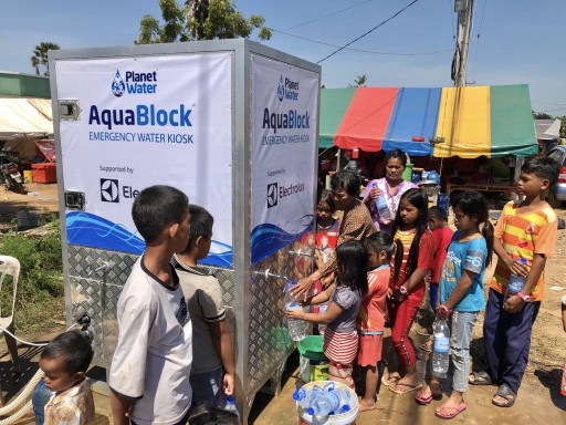 Electrolux and Planet Water Foundation Bring Clean Water to Communities Impacted by Devastating Flooding in Cambodia