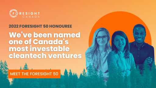 Klean Industries Recognized by Foresight as One of Canada's Most Investible Cleantech Companies