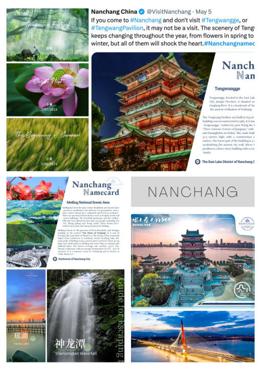 Twitter’s ‘Nanchang China’ Invites Overseas Netizens on an Enchanting Virtual Journey Through Charming Nanchang