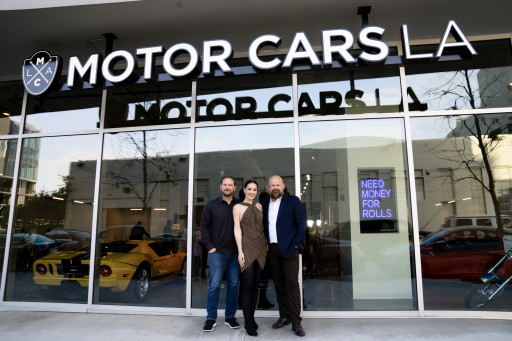 Motor Cars LA Debuts on Sycamore Ave. (District) With a Star-Studded Grand Opening