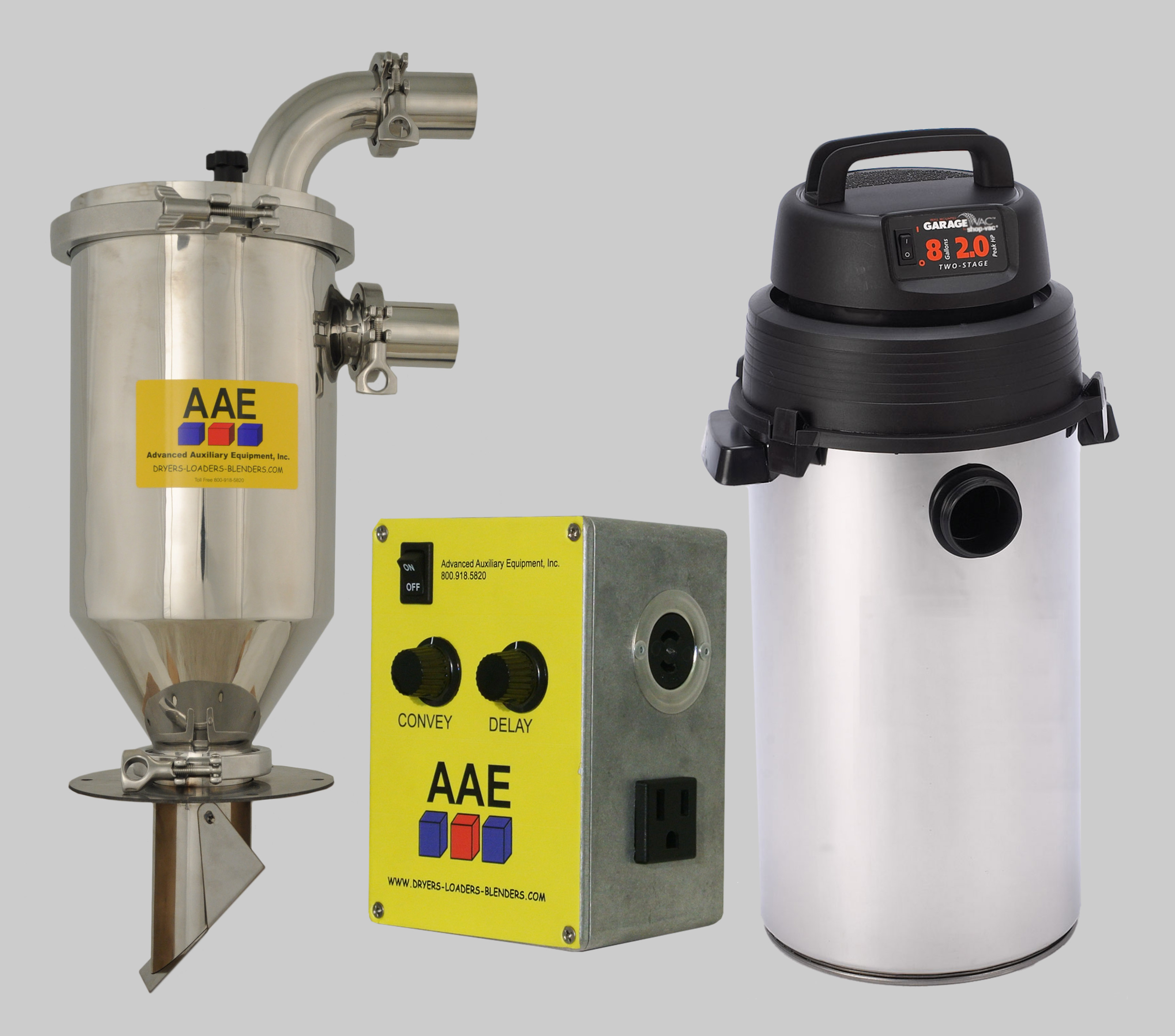 AAE Develops Hopper Loaders For Loading Coffee, Green Beans, Roasted