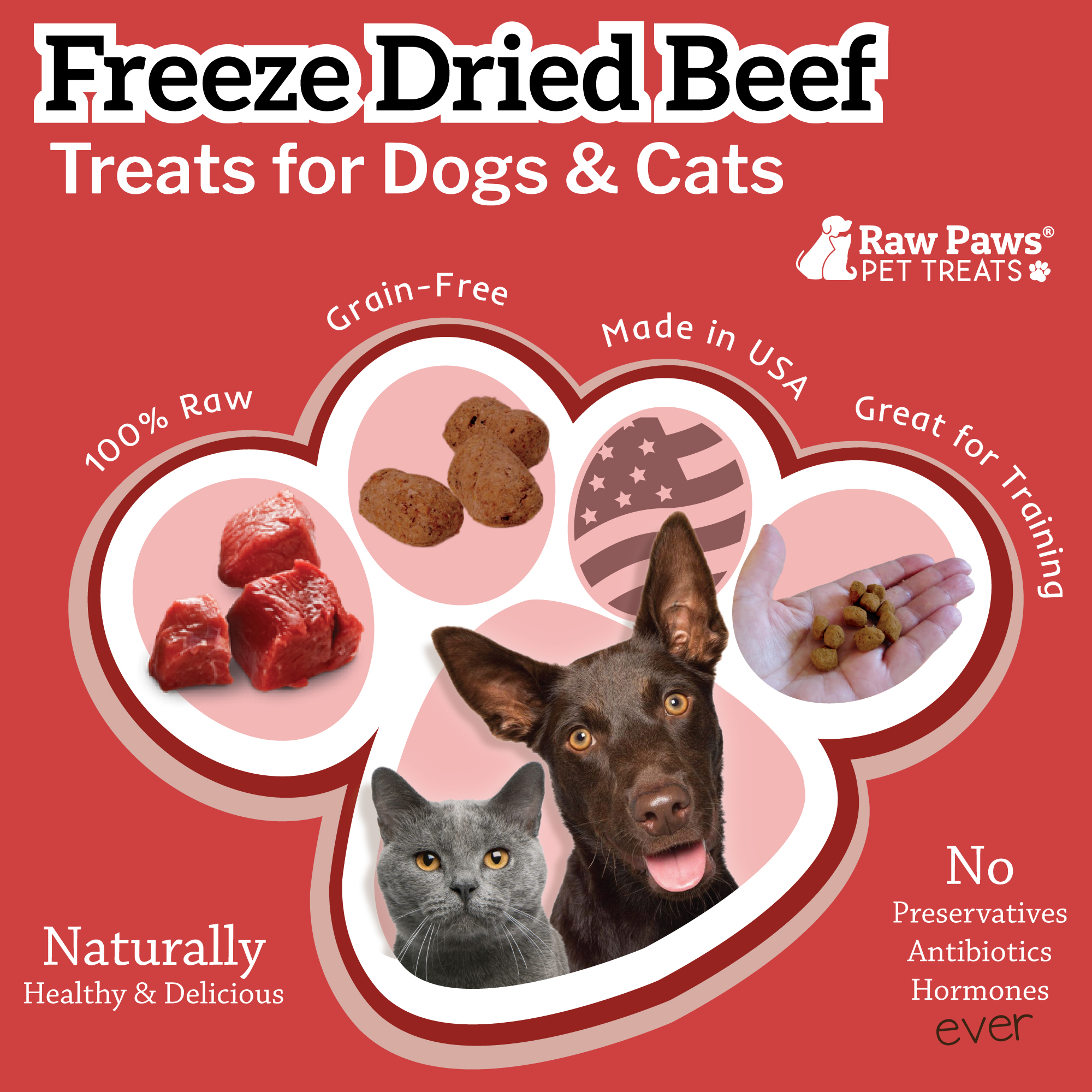 Raw Paws Pet Treats Honored on Top 50 Pet Treats List Newswire