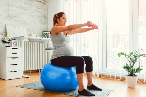 Exercise Ball for Pregnant Women? Lazy Monk Recommends It