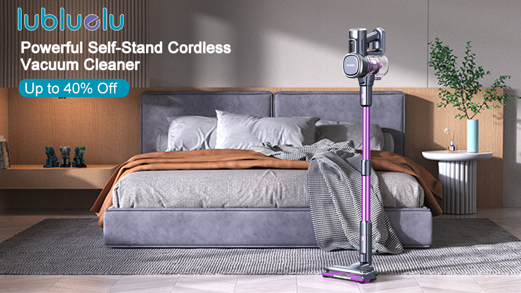 Lubluelu Unveils World's Most Versatile Self-Stand Cordless Vacuum