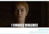 Cersei Chooses Violence - GIF OF THRONES