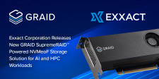 Exxact Corporation Releases New GRAID SupremeRAID™  Powered NVMeoF Storage Solution for AI and HPC