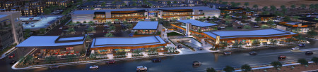 Rendering of The Bend, Southwest Las Vegas' newest mixed-use project.