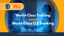 CE Manager and PLI Deliver Your CLE Certificates