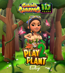 Play 2 Plant in Subway Surfers
