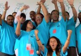 Drug-Free World volunteers