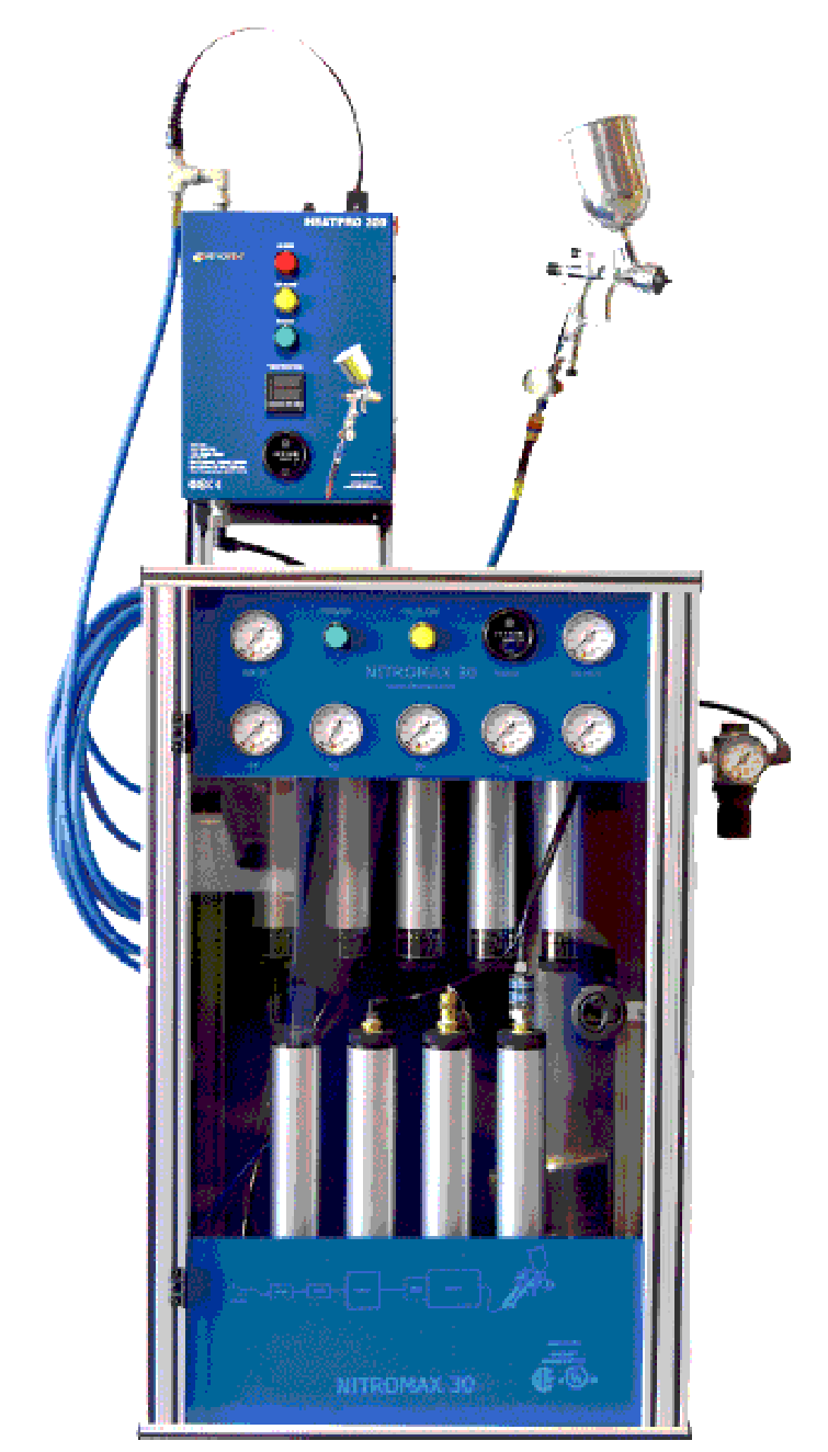 Innovative Spray Painting with Heated Nitrogen Newswire