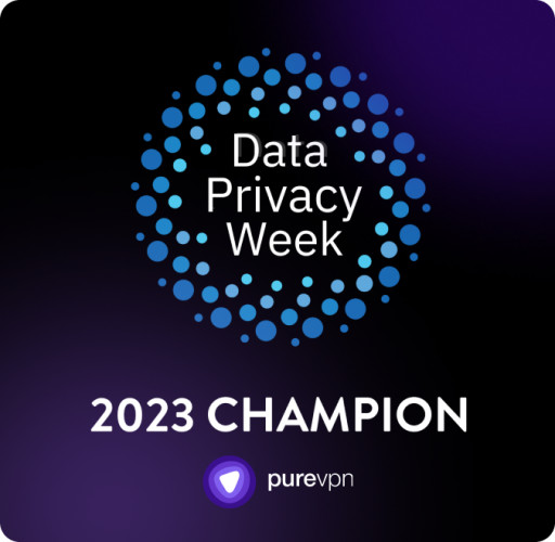 Data Privacy Week 2023 PureVPN Awarded Label of Data Privacy Champion for 2023