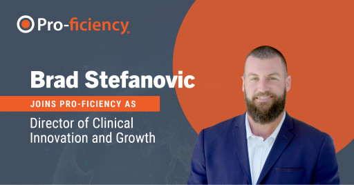 Brad Stefanovic, Clinical Operations and Innovation Leader, Joins Pro-ficiency
