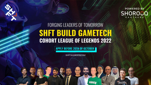 Shorooq Partners' Gametech Program Aims to Grow 100 Gametech Startups With the Launch of Its 2nd Cohort